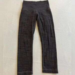 LULULEMON Women’s High Waisted Leggings, Size 4, 23” Inseam.